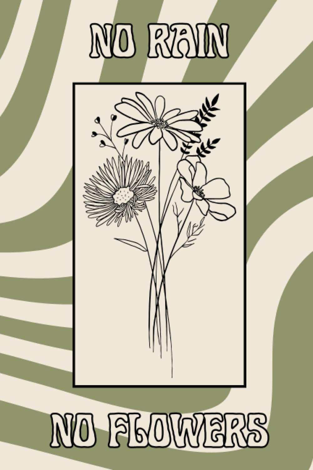 "No Rain, No Flowers.": Weekly Planner