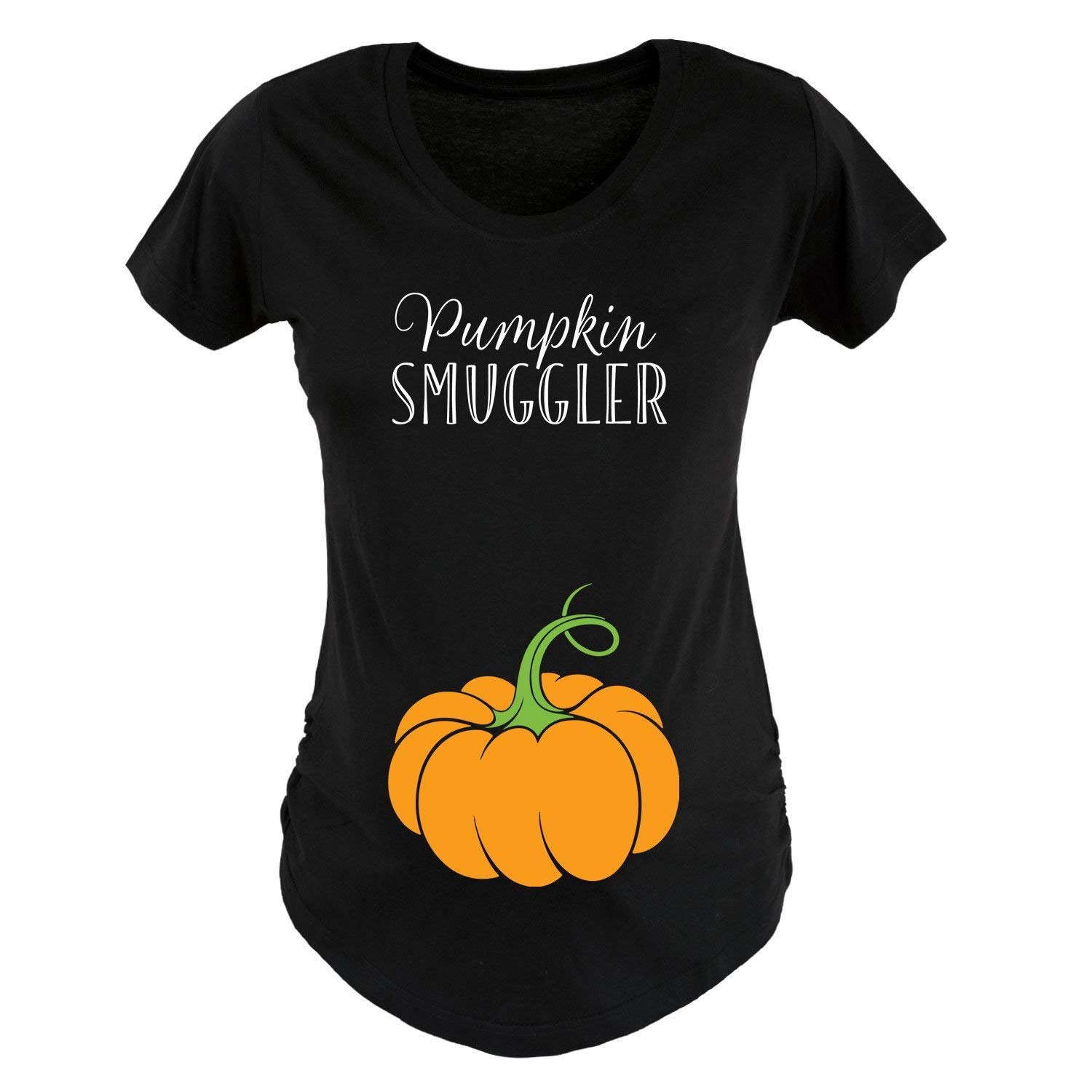 Halloween Maternity Shirt Pumpkin Smuggler, Trick or Treating Shirts for Women Mom
