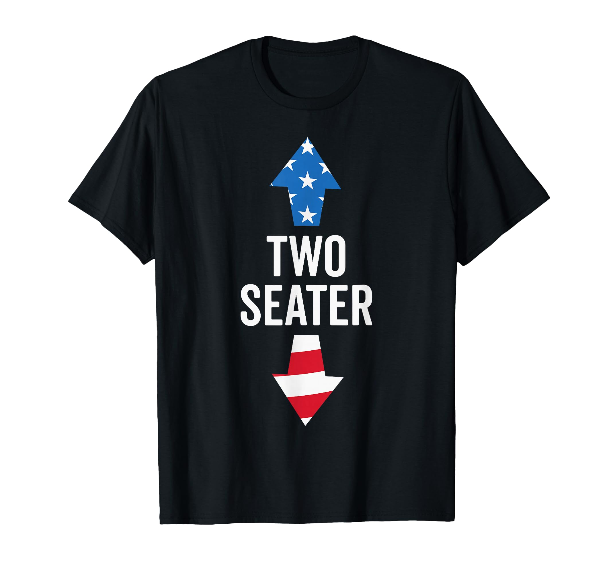 Photo 1 of **Blue**
Two Seater USA 4th July 2024 Blue Trash Party Attire Men T-Shirt - Size Large