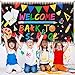 Welcome Back To School Banner - Extra Large Fabric 70