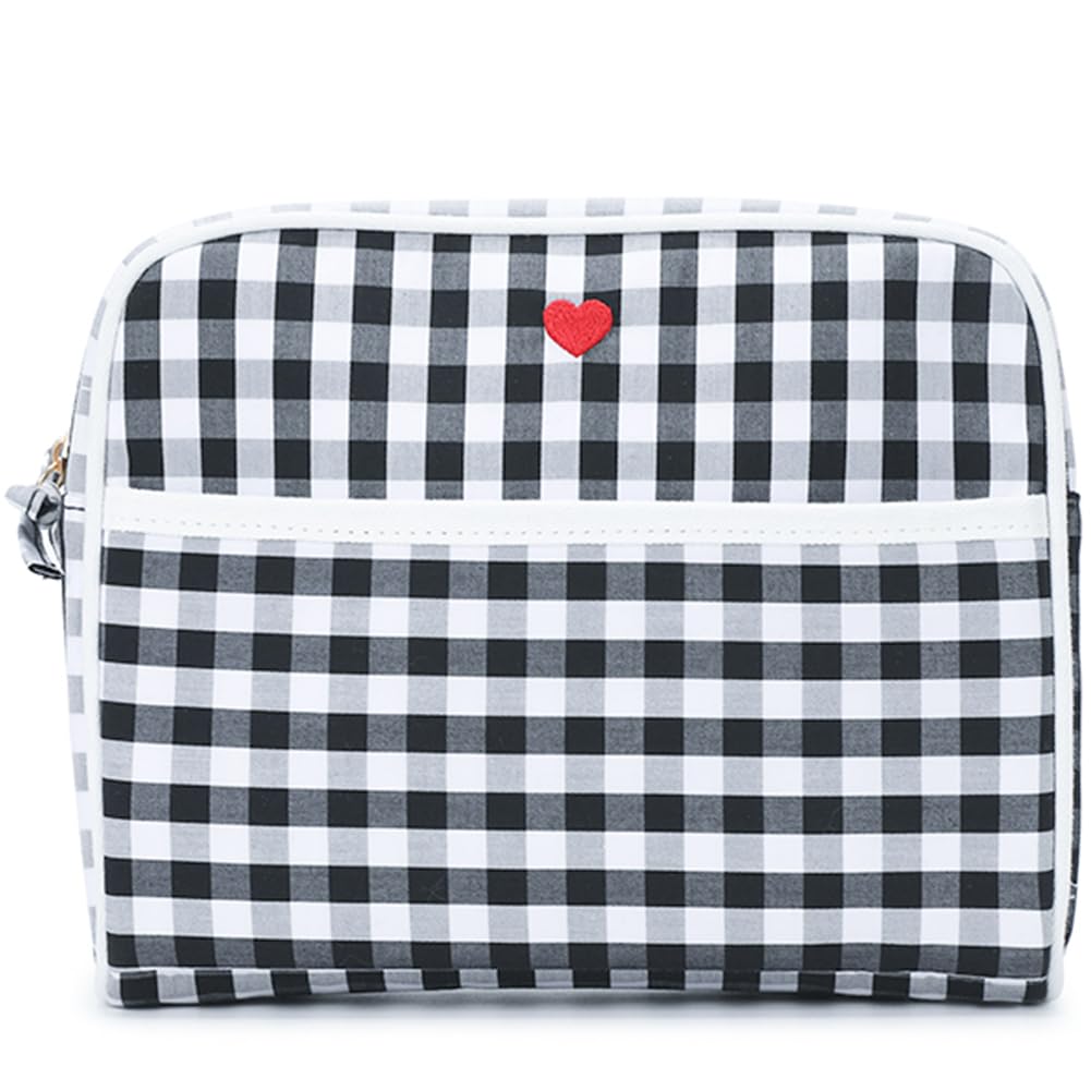 Cosmetic Bags, Makeup Bag Cosmetic Bag for Women Cosmetic Travel Makeup Bag Large Travel Toiletry Bag for Girls Make Up Bag Brush Bags Toiletry Bag, by VanFn P.Travel Series