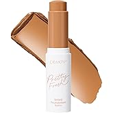 ColourPop Pretty Fresh Tinted Foundation Stick - Balm to Cream Foundation with Light to Medium Coverage - Infused with Hydrating Hyaluronic Acid, Peptides & Niacinamide - Dark 17 (0.29 oz)