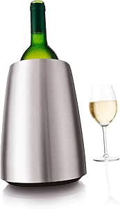 Vacu Vin Rapid Ice Elegant Wine Cooler - Stainless Steel