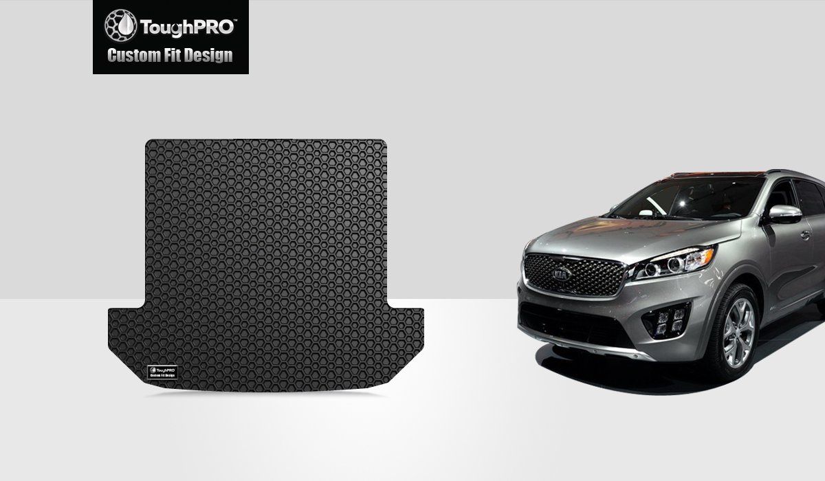 ToughPRO Kia Sorento Cargo Mat All Weather Heavy Duty 7 Seater