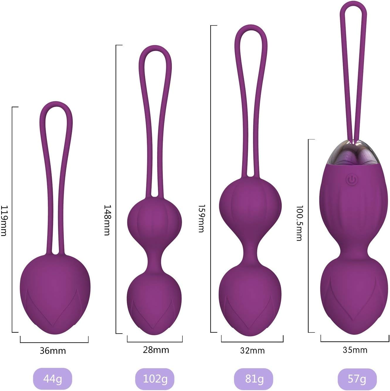 Kegel Exercise Ball Set - Image 3