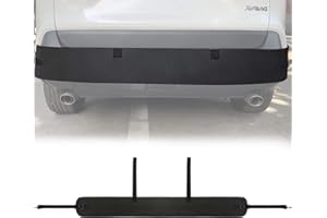 ROCCS Universal Car Bumper Protector Guard, Rear Bumper Protector for Cars ONLY, Black Rear Bumper Guard 72" x 8.07" x 0.4"