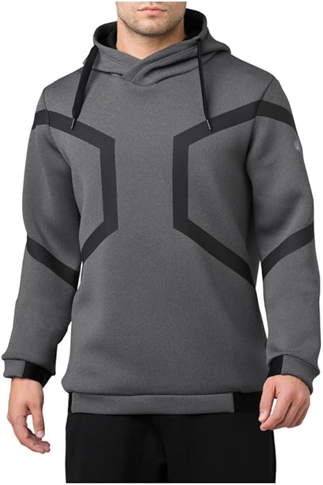 asics hexagon po hoodie