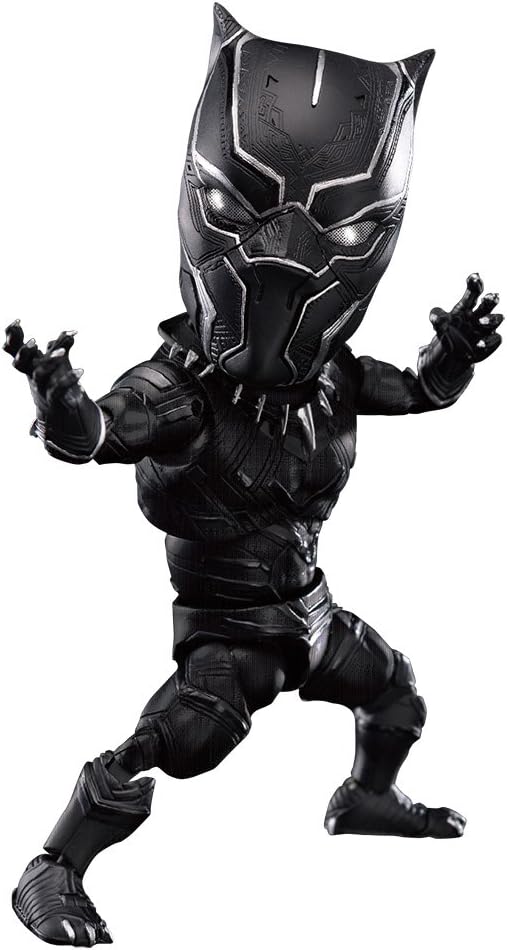 Egg Attack Action Civil War / Captain America # 015 Black Panther About 16 cm Plastic Painted Action FigureBeast Kingdom