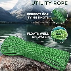 TECEUM Rope – 90 Feet x 3/8 Inch (10mm) – Green
