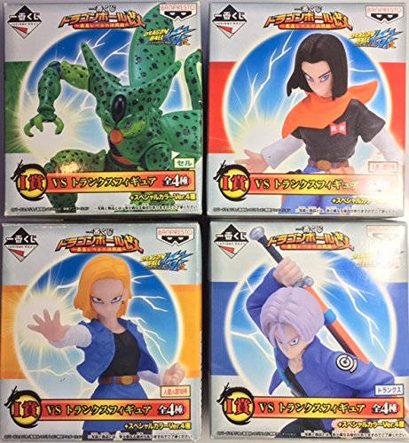 Ichibankuji Dragon Ball Kai Trunks , C18 , C17 , Cell Figure Set