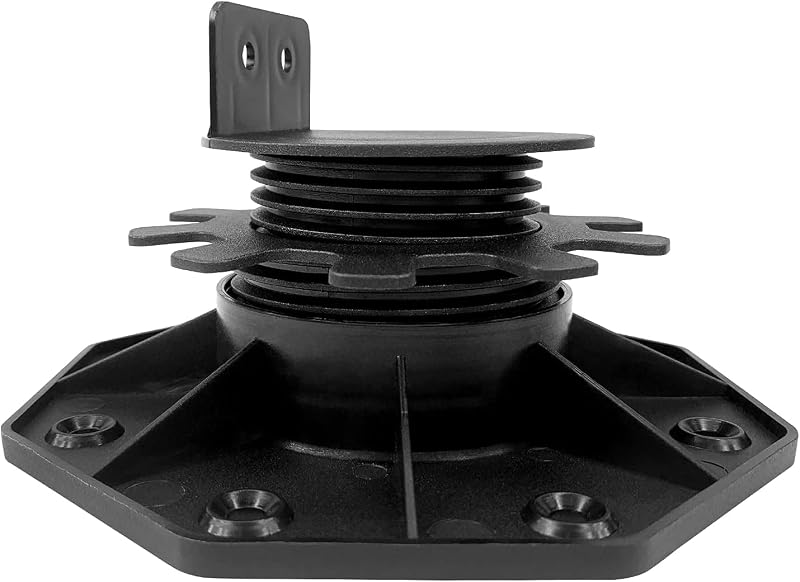 Adjustable Decking Pedestal 30-60mm Pack of 10 Riser/Shed Foot 480kg