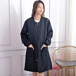 Exttlliy Chameleon Fabric Salon Smock Professional