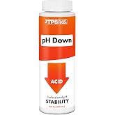 TPS NUTRIENTS Ultra Strength pH Down, Professional Acid pH Adjuster, 8 oz | Unlocks Nutrient Uptake, For Soil and Hydroponic Systems, Extra Strength Concentrate, Dials In Acidic Feedwater