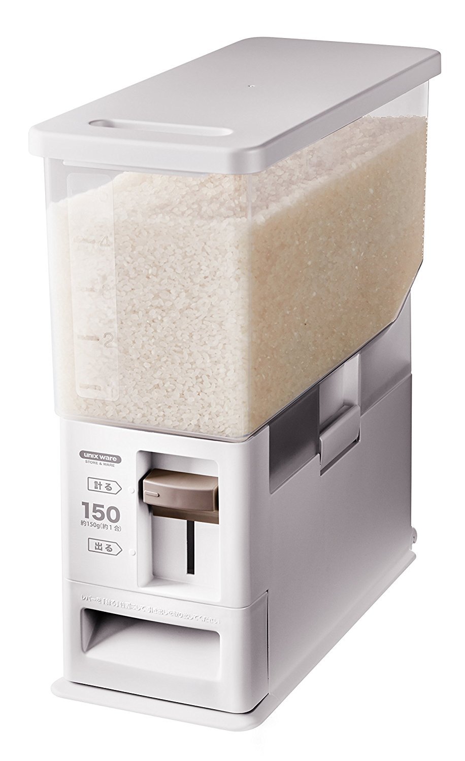 アスベル 計量こめびつ 6kg ホワイト 7504商品画像