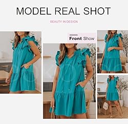 Dokotoo Summer Dresses for Women Sun Dresses 2023