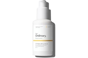 The Ordinary UV Filters SPF 45 Serum Sunscreen for Face, Lightweight Hydrating Broad-Spectrum Sunscreen, UVA/UVB Protection, Non-Comedogenic, No White Cast, 2 Fl Oz