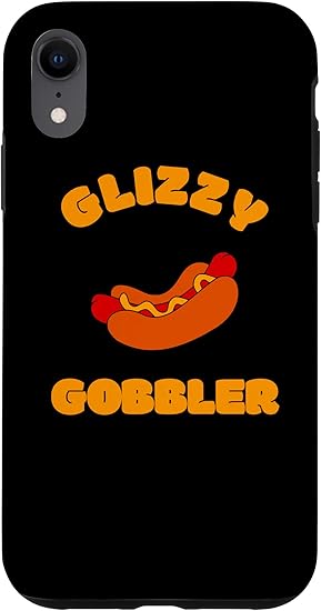Amazon Com Iphone Xr Funny Glizzy Gobbler Hotdog Case