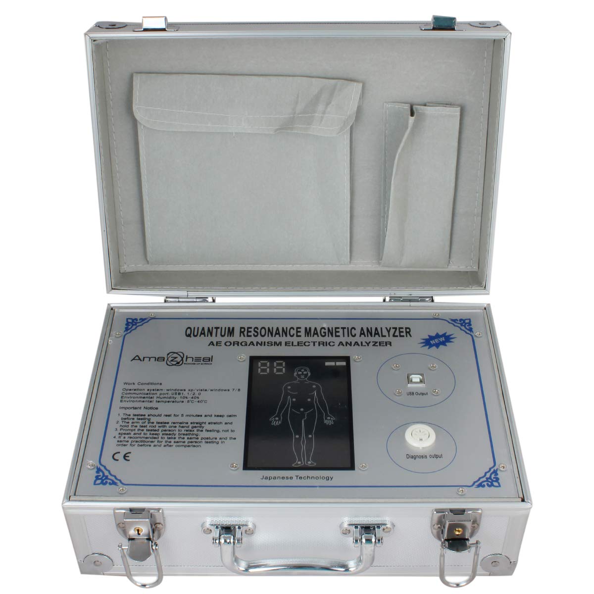 AMAZHEAL Quantum Resonance Health Analyser Machine,Health