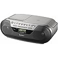 Sony CFDS05 CD Radio Cassette Recorder Boombox Speaker System (Renewed)