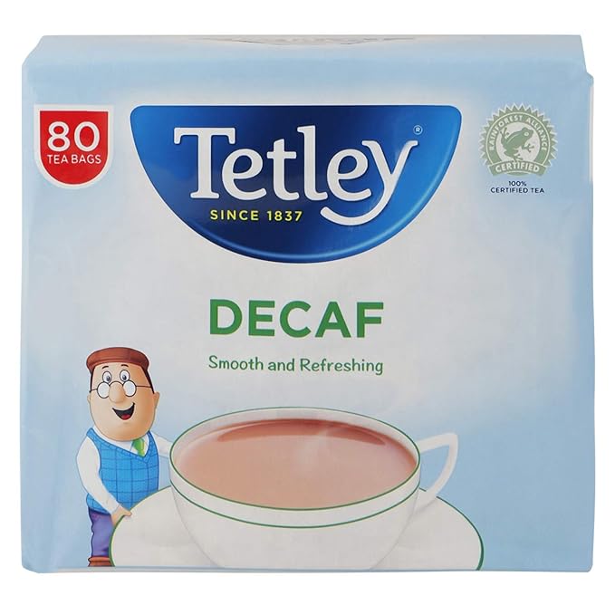 decaffeinated tea bags