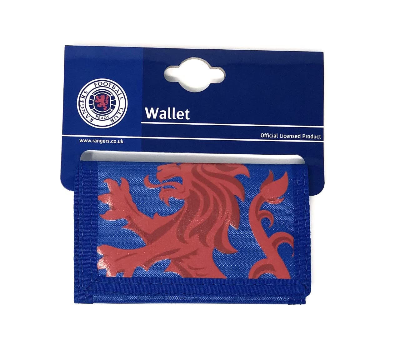 Rangers FC Rangers Colour React Wallet Wallet, Adults Unisex, Royal Blue, One Size