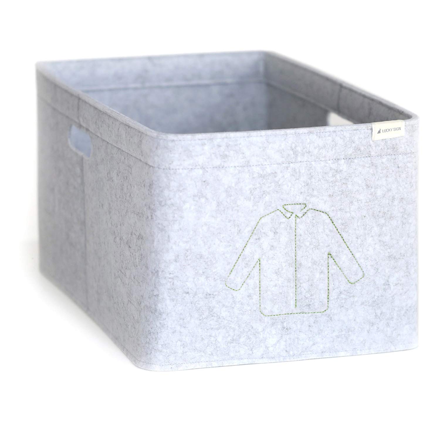 Lucky Sign Storage Box for Wardrobe with Number Plates, 48 x 31 x 25 cm - Shirt