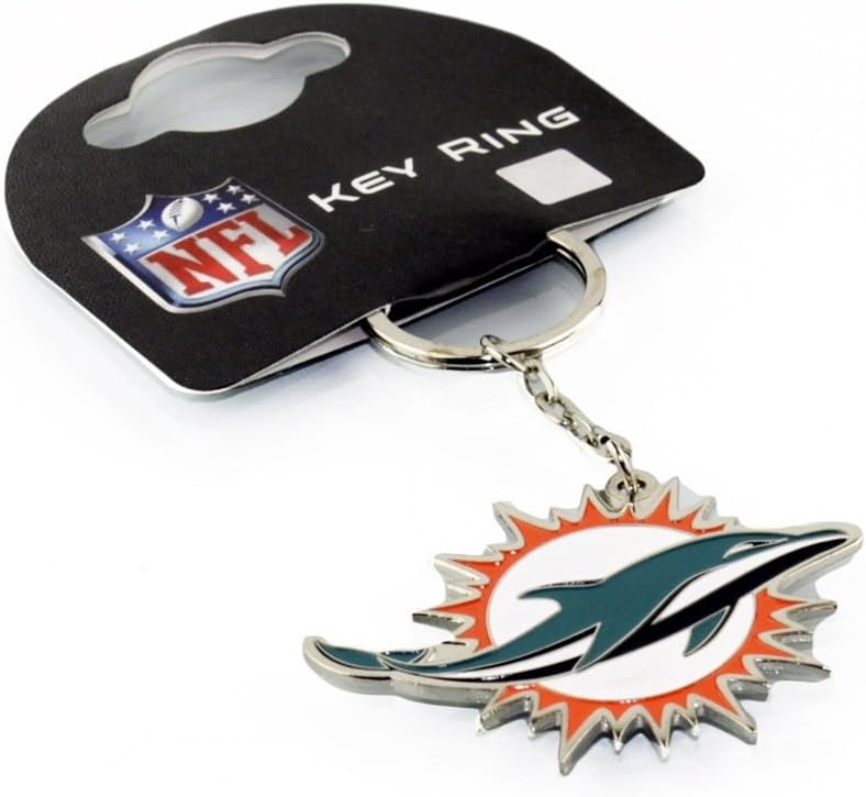 Detroit Lions Official NFL Teams Crest Keyring