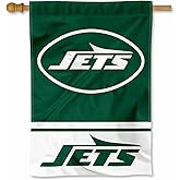 New York Jets New Logo Double Sided Banner Flag