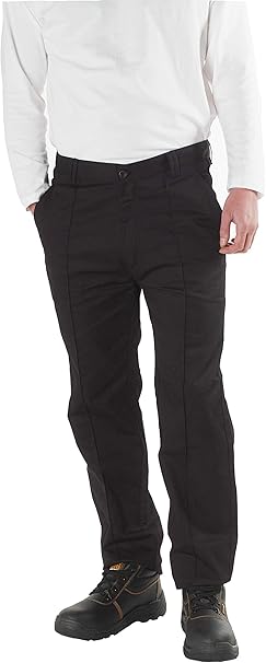 size 28 black trousers
