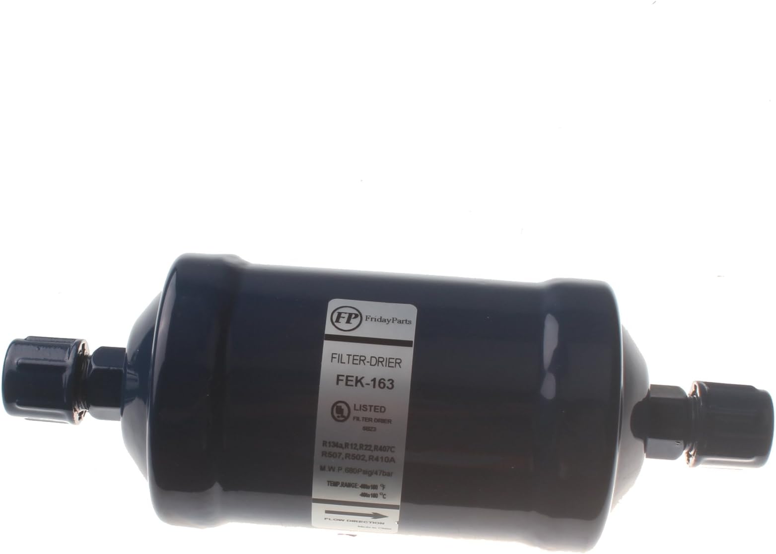 Friday Part FEK-163 3/8" SAE Liquid Line Filter Drier 163