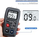 Fgbetcv Wood Moisture Meter LCD Display Tester for Logs Firewood Paper Cardboard view 6