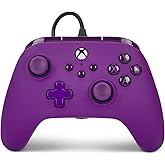 PowerA Advantage Wired Controller for Xbox Series X|S - Royal Purple, Xbox Controller with Detachable 10ft USB-C Cable, Mappa