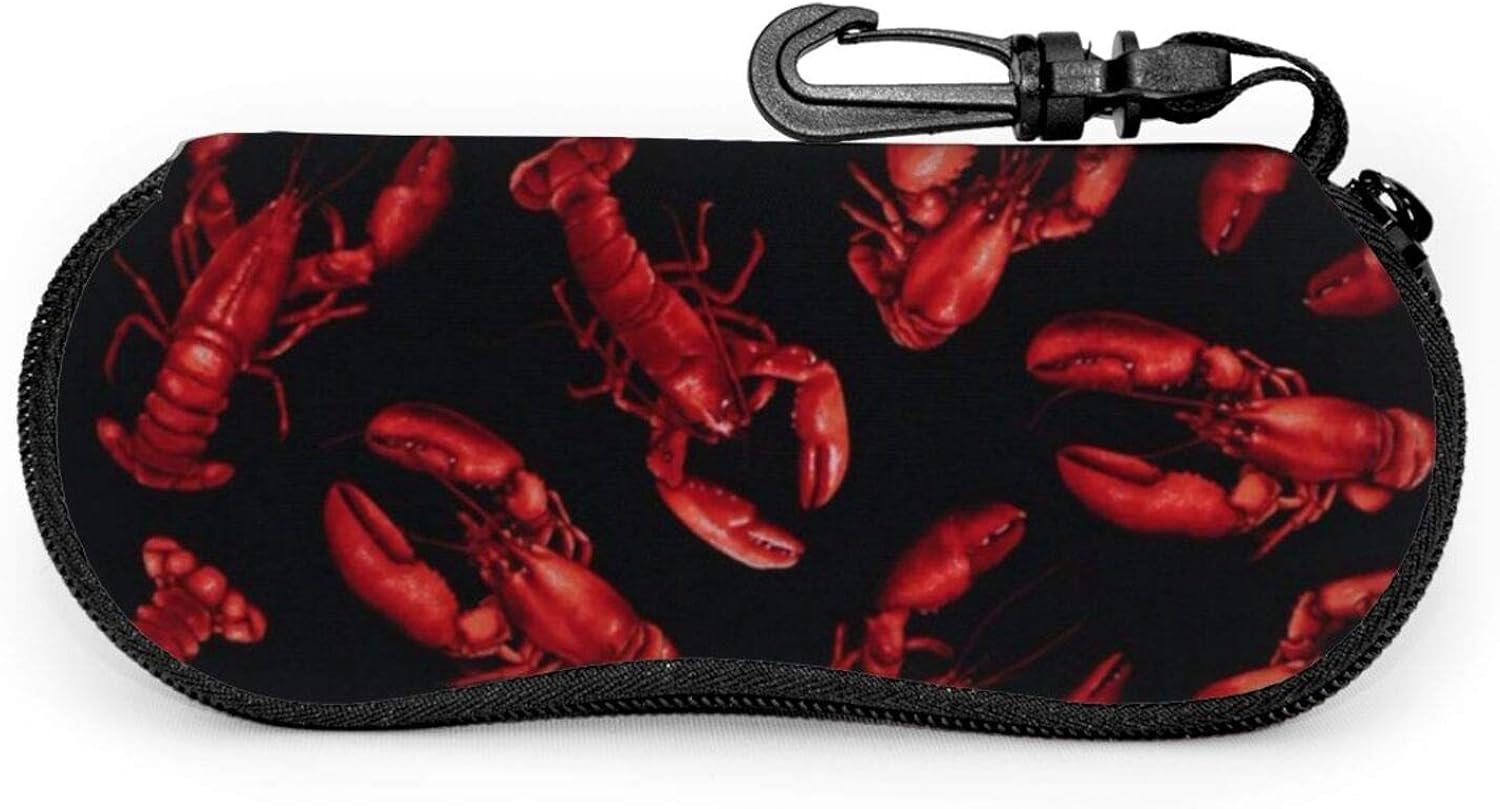 Lobster Light Portable Eyeglasses Case Glasses Case Spectacles Box For