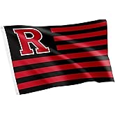 Desert Cactus Rutgers R Flag - 3 x 5 Feet Knights Banner, Indoor/Outdoor Durable Fabric, 100% Polyester Design (Style Nation)