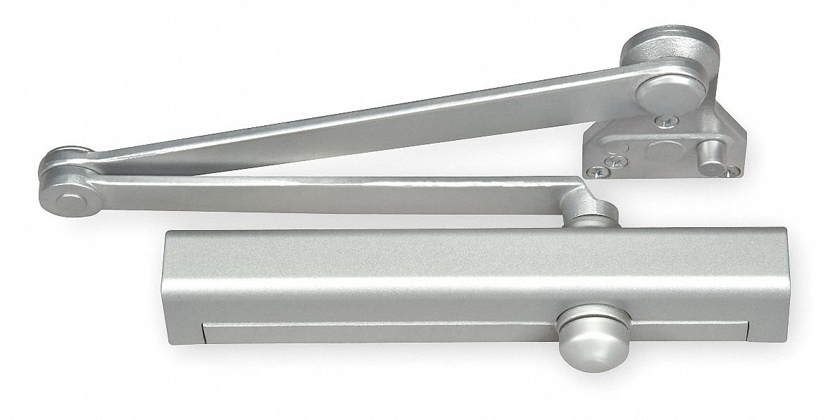 Hydraulic Door Closer, Non Handed, Alum Industrial & Scientific
