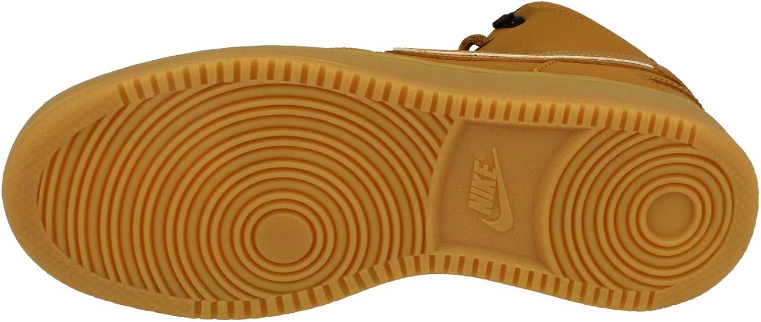 Amazon Com Nike Son Of Force Mid Winter Gs Hi Top Trainers Sneakers Shoes Uk 3 5 Us 4y Eu 36 Wheat Black 700 Sneakers