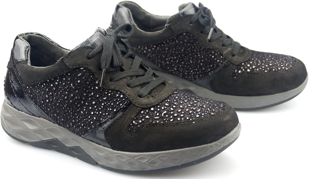 Gabor rollingsoft sensitive 56.998.47, Black Nubuck Walking