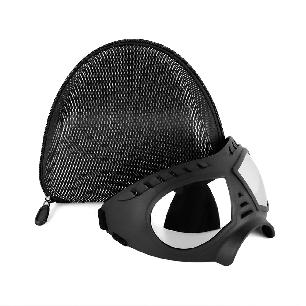 Sarini Dog Goggle UV Protection Dog Sunglasses Waterproof Windproof Adjustable Goggles for Large Dog
