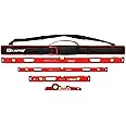 Kapro - 985 Jamb Set - 48", 36", 24", 10" Levels - Non-Magnetic - With Carrying Bag - Features Hand Calibrated Acrylic Vials, Dual-View Plumb Site & Shock Absorbing End Caps (Non-Magnetic Master Set)