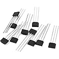uxcell® 10 Pcs A3144 3 Terminal Sensitive Hall Effect Switch Sensor