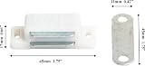 HARMAC HOUSE 4x Heavy Duty Magnetic Door Catch 6kg White Cupboard Cabinet Latch view 5