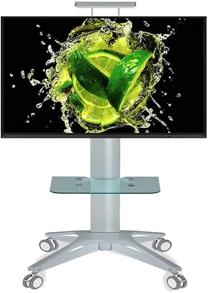 Support Tv Meuble Tv Support Roulant For Televiseur Support Mobile For Televiseur A Ecran Plasma 32 40 55 60 65 70 Pouces Led Lcd Oled Televiseurs Courbes Montage Universel Avec Roues Charge 80 Amazon Fr Cuisine Maison