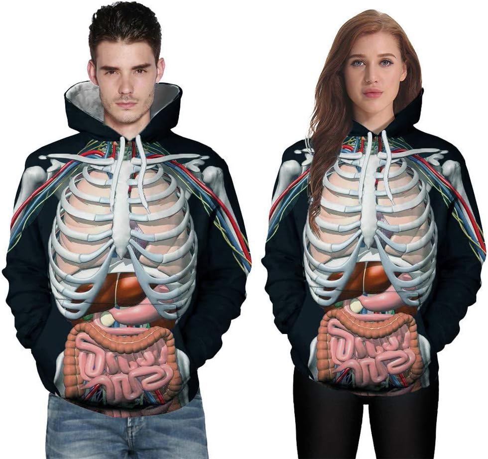kangaroo pocket human body hoodie