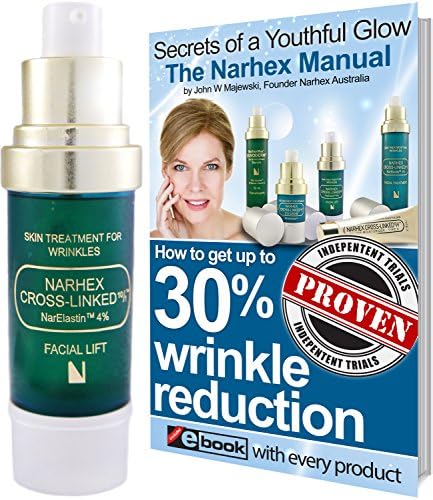 Collagen Elastin serum anti wrinkle skincare. Collagen for instant face lift. Elastin reduces eye wrinkles, fine lines, eye bags, under eye puffiness up to 30% in 28 days plus anti aging manual