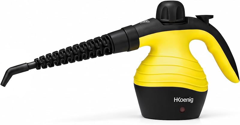 Handdampfreiniger 4,2 bar NV60, 250 ml, Tragbar, Tragbar, Kompakt, Ergonomisch, Leistungsstark 1000W, 6 Mehrzweckzubehör — Foto 4 von 8