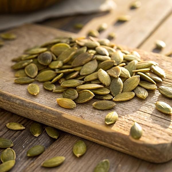 GOOD SENSE ROASTED SALTED ORGANIC PUMPKIN SEEDS, 6 OUNCE