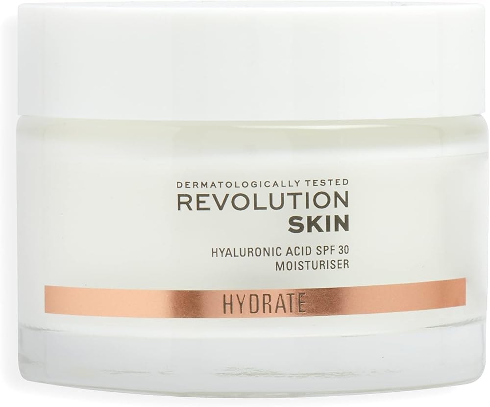 Revolution Beauty London SPF 30 Moisturiser Cream Normal Dry Skin 50ml