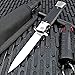 TEK Tactical Spring Assisted Everyday Carry EDC Folding Pocket Knife I 8Cr13MoV Razor Sharp Drop Point Blade