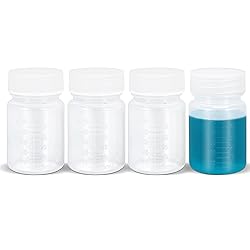 UMETASS 1.7oz/50ml Squeeze Bottles Wide Mouth