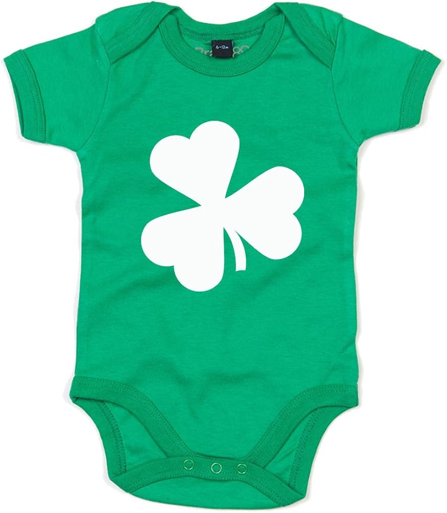 green baby grow